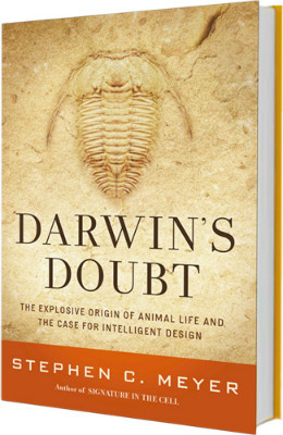 Cover of recent book Darwin's Doubt